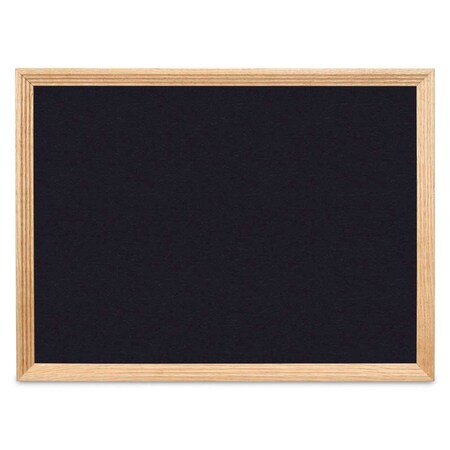 United Visual Products Board, 48x36, Walnut/Black UV703DEFAB-WALNUT-BLKPORC-CINNABA
